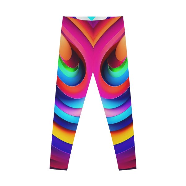 Radiant Swirl Symphony Leggings 🎶 Embrace Your One-of-a-Kind Style!