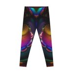 Vibrant Mirage Essence Leggings 👀 Embrace Your Mesmerizing Originality!