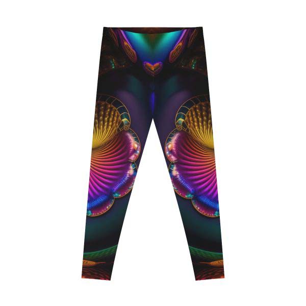 Vibrant Mirage Essence Leggings 👀 Embrace Your Mesmerizing Originality!