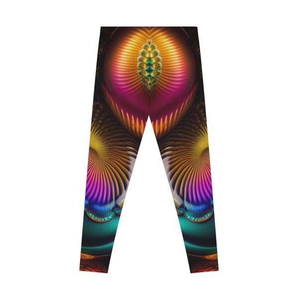 Vibrant Mirage Essence Leggings 👀 Embrace Your Mesmerizing Originality!