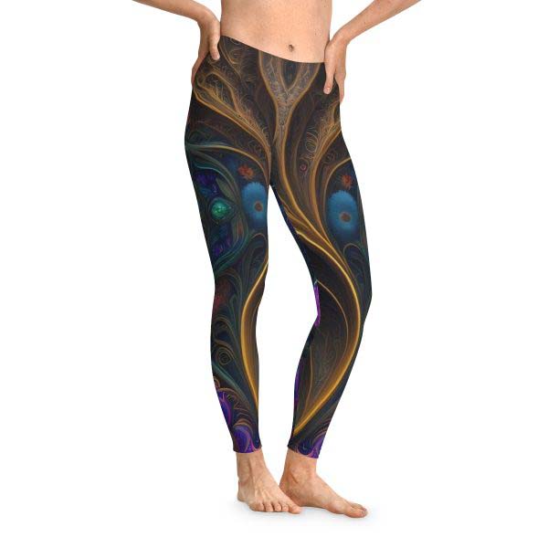 ActiveVibe™ Intricate Essence Yoga Pants 🔆 Embrace the Delicate Artistry of Movement!