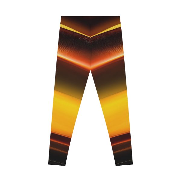 ActiveVibe™ Glowing Golden Goddess Yoga Pants 🧘🏼♀️ Embrace Your Radiant Power!