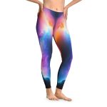 Cosmic Harmony Fusion Leggings - Embrace the Celestial Flow!