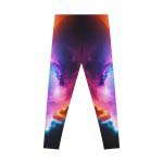 Cosmic Harmony Fusion Leggings - Embrace the Celestial Flow!