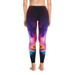 Cosmic Harmony Fusion Leggings - Embrace the Celestial Flow!