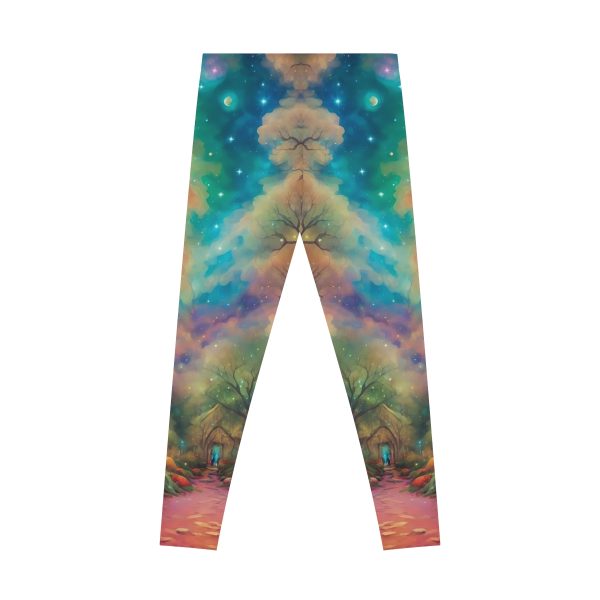 ActiveVibe™ Nature's Magic 🌷 Fantasy Forest Leggings