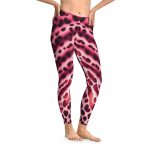 Lunging Ladies Leopard Yoga Pants 🧘 Channel Your Inner Fierce!