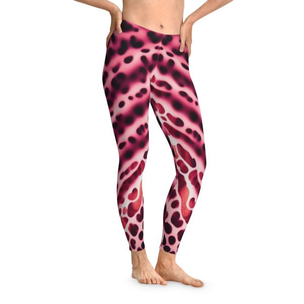 Lunging Ladies Leopard Yoga Pants 🧘 Channel Your Inner Fierce!