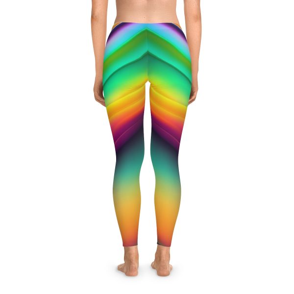 ActiveVibe™ Rainbow Bright Leisure Leggings 🌈 Illuminate Your Vibrant Spirit!
