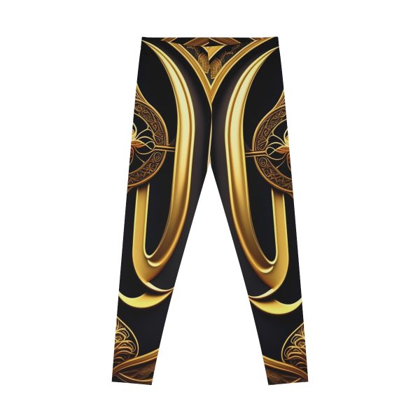 ActiveVibe™ Golden Goddess Yoga Pants 🧚 Embrace Your Inner Radiance!