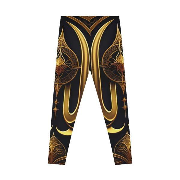 ActiveVibe™ Golden Goddess Yoga Pants 🧚 Embrace Your Inner Radiance!