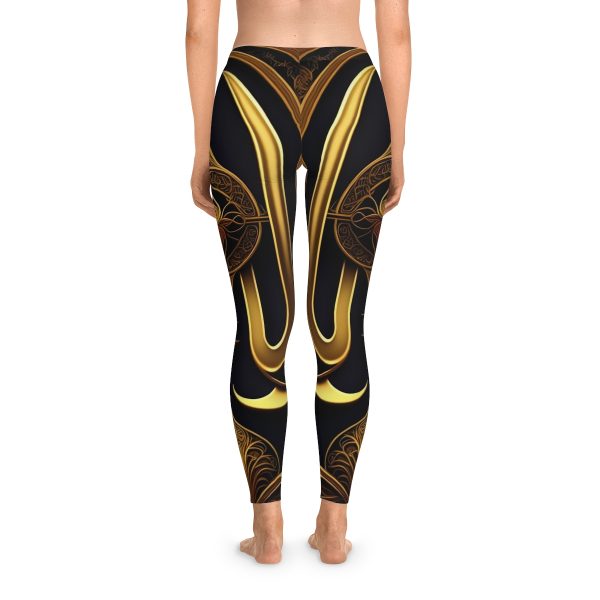 ActiveVibe™ Golden Goddess Yoga Pants 🧚 Embrace Your Inner Radiance!