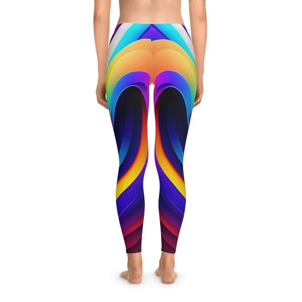Radiant Swirl Symphony Leggings 🎶 Embrace Your One-of-a-Kind Style!