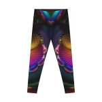 Vibrant Mirage Essence Leggings 👀 Embrace Your Mesmerizing Originality!