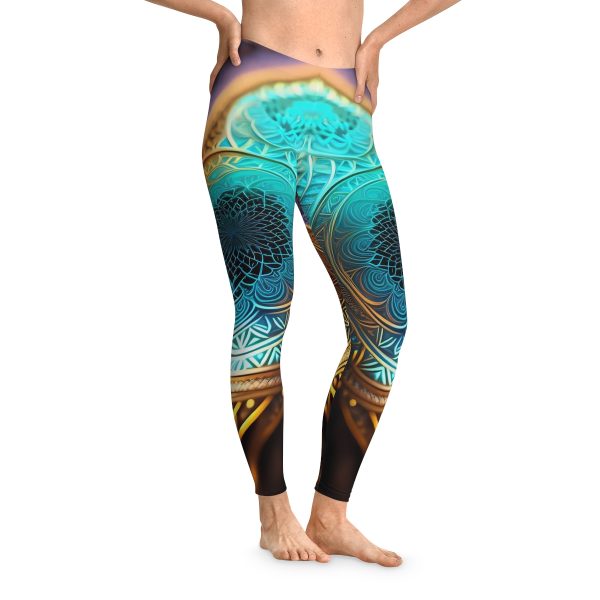 Celestial Goddess Yoga Pants ✨ Embrace the Cosmic Fusion of Style and Serenity!