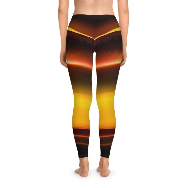 ActiveVibe™ Glowing Golden Goddess Yoga Pants 🧘🏼♀️ Embrace Your Radiant Power!