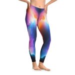 Cosmic Harmony Fusion Leggings - Embrace the Celestial Flow!
