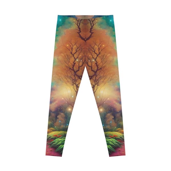 ActiveVibe™ Nature's Magic 🌷 Fantasy Forest Leggings