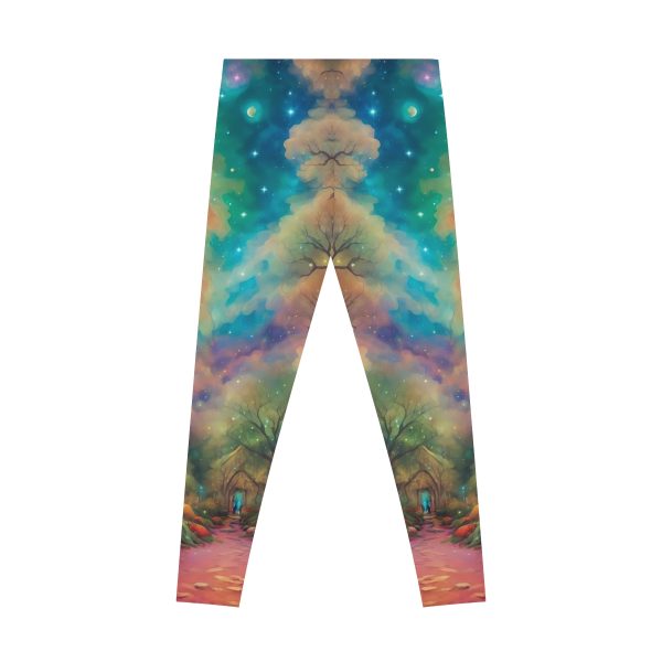 ActiveVibe™ Nature's Magic 🌷 Fantasy Forest Leggings