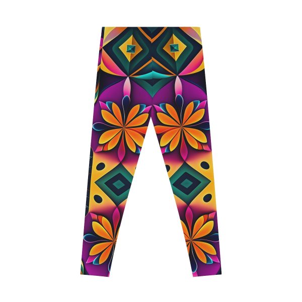 Brilliant Blossom Burst Leggings 🌸 Embrace Nature's Vivid Symphony!
