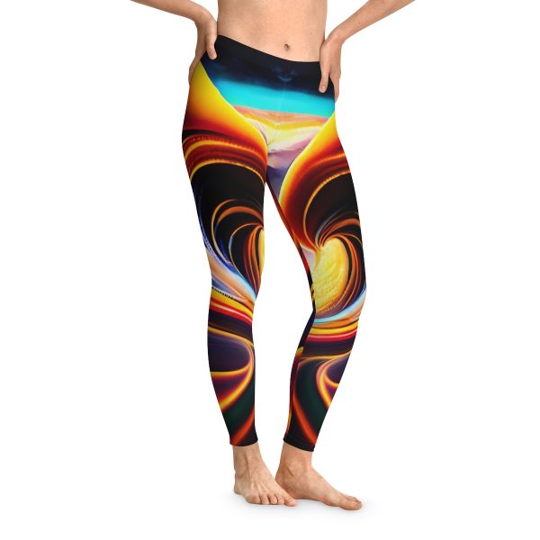 ActiveVibe™ Block Rockin' Style Leggings 👟 Amp Up Your Fashion Game!