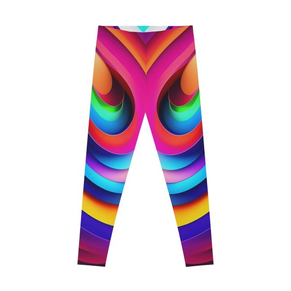 Radiant Swirl Symphony Leggings 🎶 Embrace Your One-of-a-Kind Style!