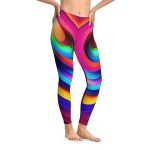 Radiant Swirl Symphony Leggings 🎶 Embrace Your One-of-a-Kind Style!