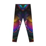 Vibrant Mirage Essence Leggings 👀 Embrace Your Mesmerizing Originality!