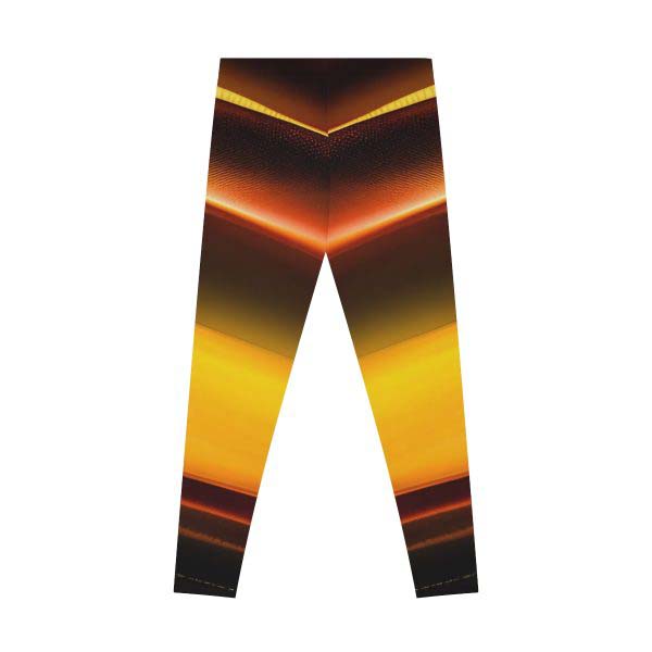 ActiveVibe™ Glowing Golden Goddess Yoga Pants 🧘🏼♀️ Embrace Your Radiant Power!