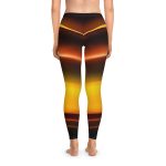 ActiveVibe™ Glowing Golden Goddess Yoga Pants 🧘🏼♀️ Embrace Your Radiant Power!
