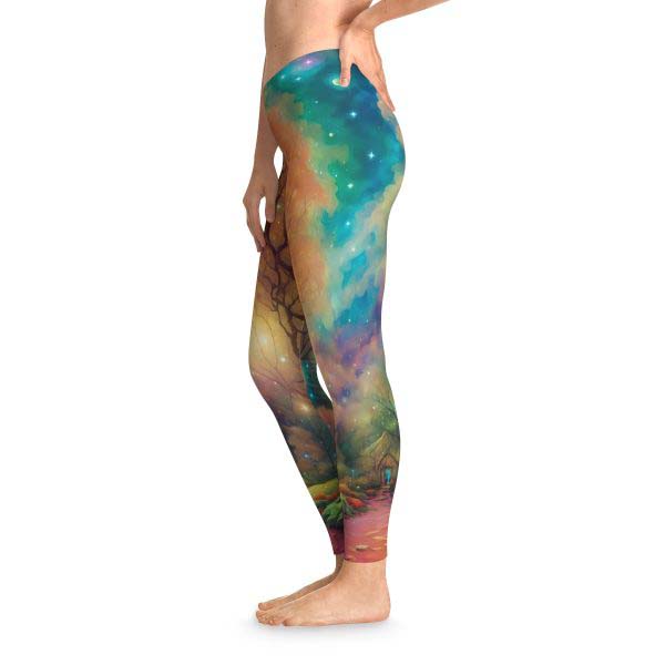 ActiveVibe™ Nature's Magic 🌷 Fantasy Forest Leggings