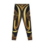 ActiveVibe™ Golden Goddess Yoga Pants 🧚 Embrace Your Inner Radiance!