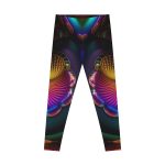 Vibrant Mirage Essence Leggings 👀 Embrace Your Mesmerizing Originality!