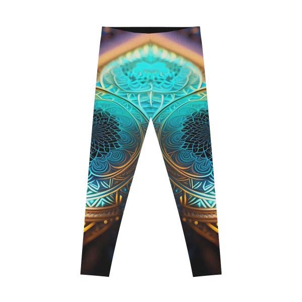 Celestial Goddess Yoga Pants ✨ Embrace the Cosmic Fusion of Style and Serenity!