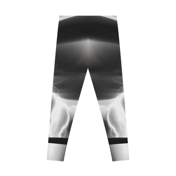 ActiveVibe™ Thunderstrike Leggings 💫 Electrify Your Style with Stormy Flair!