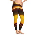 ActiveVibe™ Glowing Golden Goddess Yoga Pants 🧘🏼♀️ Embrace Your Radiant Power!