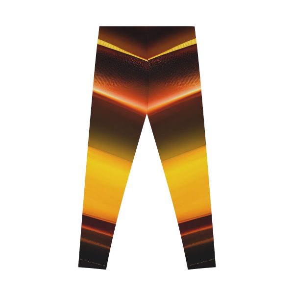 ActiveVibe™ Glowing Golden Goddess Yoga Pants 🧘🏼♀️ Embrace Your Radiant Power!