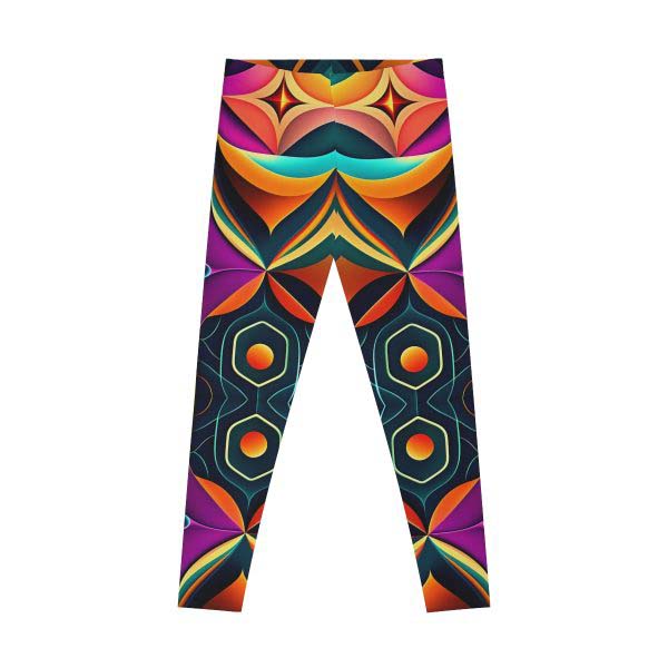 Brilliant Blossom Burst Leggings 🌸 Embrace Nature's Vivid Symphony!