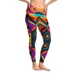 Brilliant Blossom Burst Leggings 🌸 Embrace Nature's Vivid Symphony!