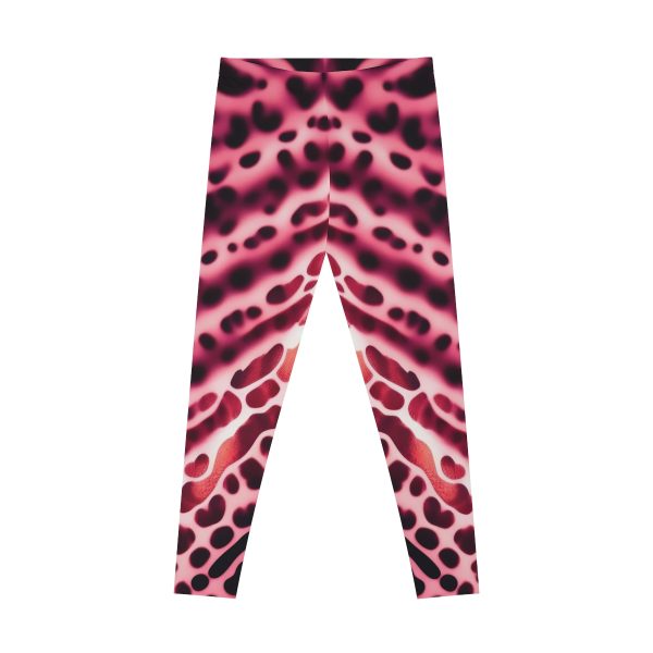 Lunging Ladies Leopard Yoga Pants 🧘 Channel Your Inner Fierce!