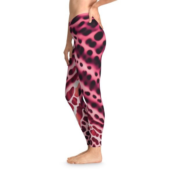 Lunging Ladies Leopard Yoga Pants 🧘 Channel Your Inner Fierce!