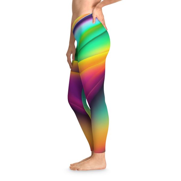 ActiveVibe™ Rainbow Bright Leisure Leggings 🌈 Illuminate Your Vibrant Spirit!