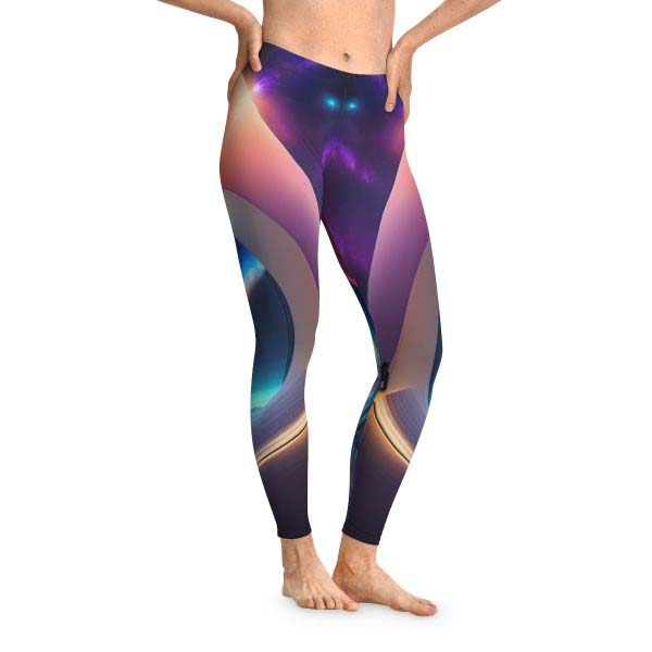 ActiveVibe™ Galactic Aura Leggings 💫 Illuminate Your Path To The Stars