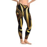 ActiveVibe™ Golden Goddess Yoga Pants 🧚 Embrace Your Inner Radiance!