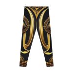ActiveVibe™ Golden Goddess Yoga Pants 🧚 Embrace Your Inner Radiance!