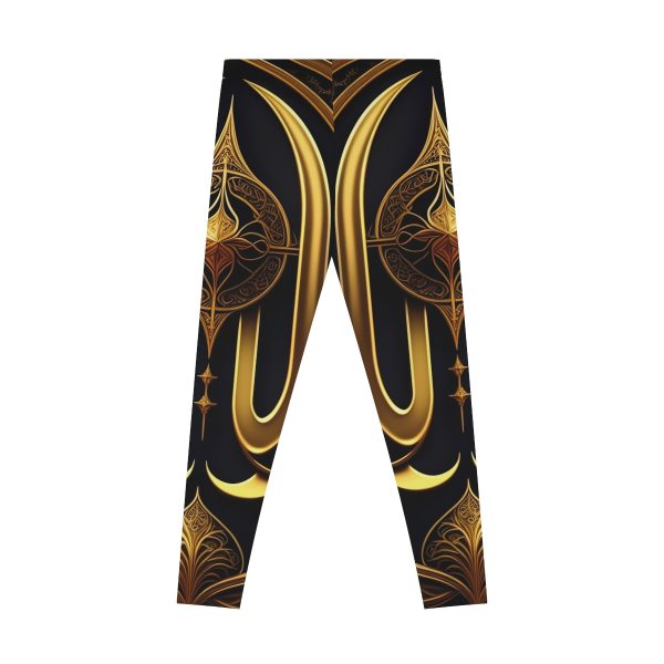 ActiveVibe™ Golden Goddess Yoga Pants 🧚 Embrace Your Inner Radiance!
