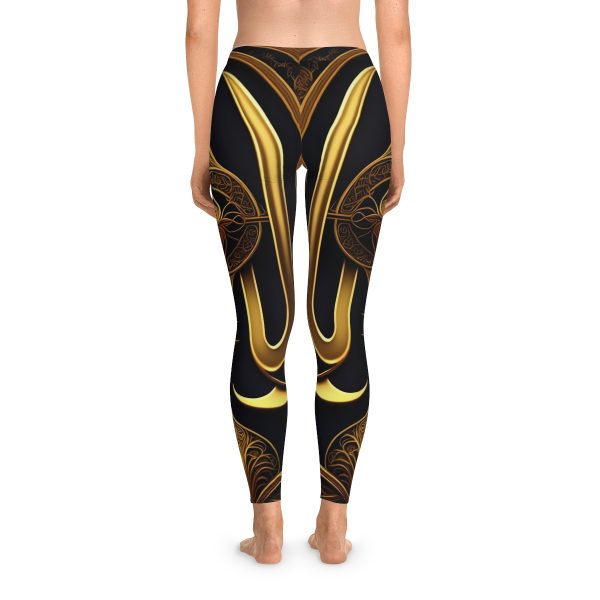 ActiveVibe™ Golden Goddess Yoga Pants 🧚 Embrace Your Inner Radiance!