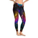 Vibrant Mirage Essence Leggings 👀 Embrace Your Mesmerizing Originality!