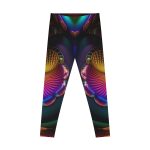 Vibrant Mirage Essence Leggings 👀 Embrace Your Mesmerizing Originality!