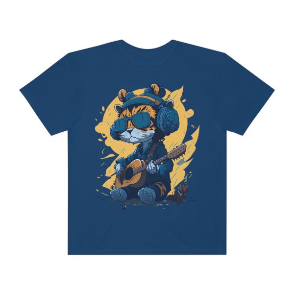 RhythmRebels™ Cat Jammin' Graphic Tee - Unleash Your Inner Cool!